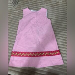 Vintage Mulberry St. Pink Gingham Girls Dress - Made in USA